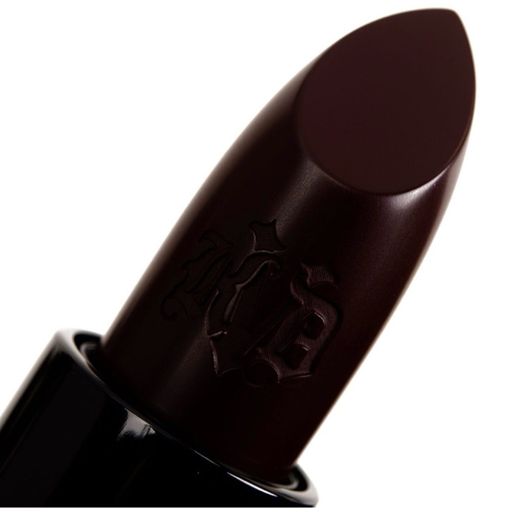 Kat Von D - Vampira Studded Kiss Creme Lipstick  Full Size RARE - Picture 2 of 3